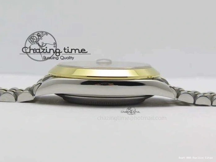 AAA Replica Watches SS A DateJust Version Edition II BP 3606 Bracelet Colorful 41mm Dial YG Jubilee Best Maker On Gray New Roman 0105